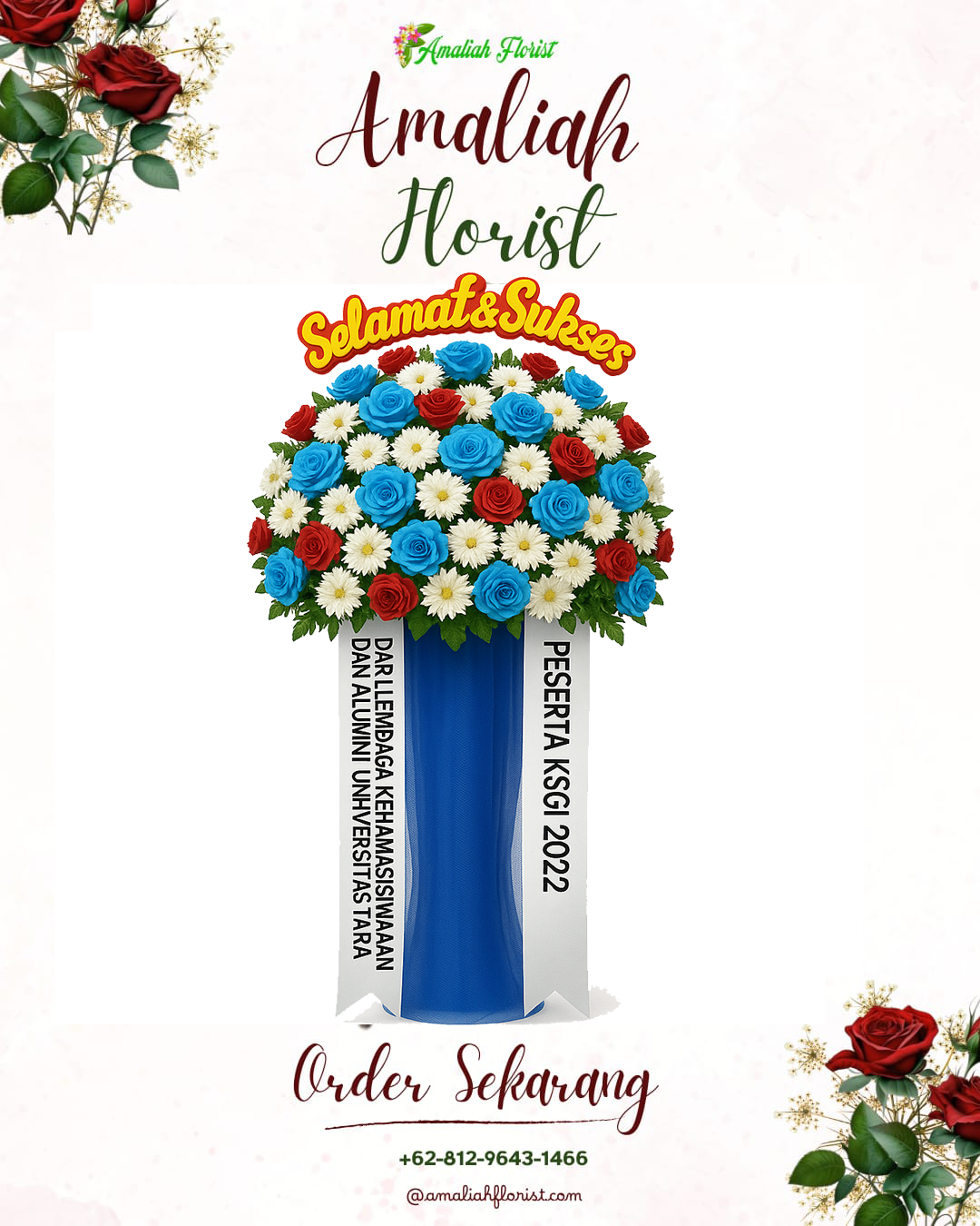 Standing Flowers Rendang